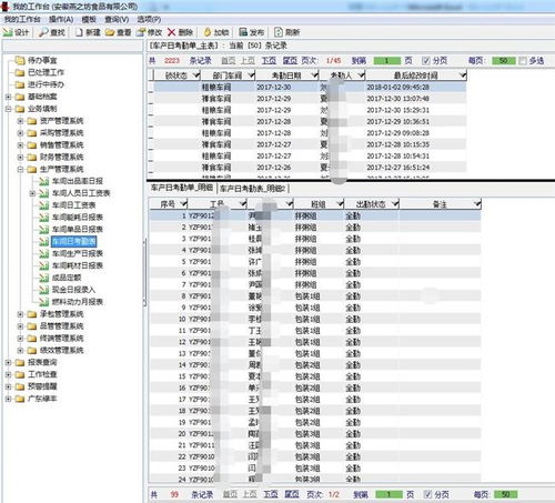 勤哲Excel服務(wù)器 自動構(gòu)建食品企業(yè)數(shù)字化管理系統(tǒng)的解決方案